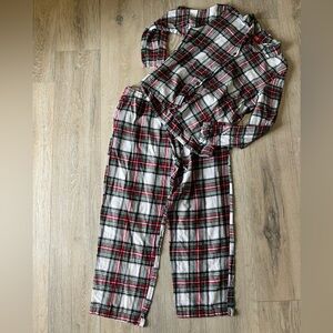 Macy's Red and Black Checkered women’s  Pajama Set